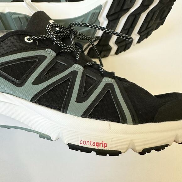 SALOMON Crossamphibian Swift Sneakers Black Contagrip Running Shoes
